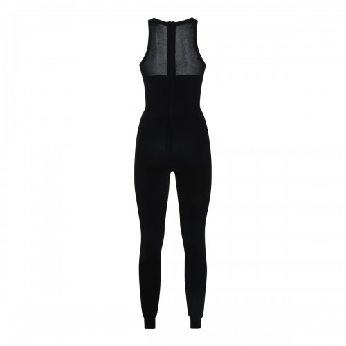 BLACK STRETCH JUMPSUIT 2