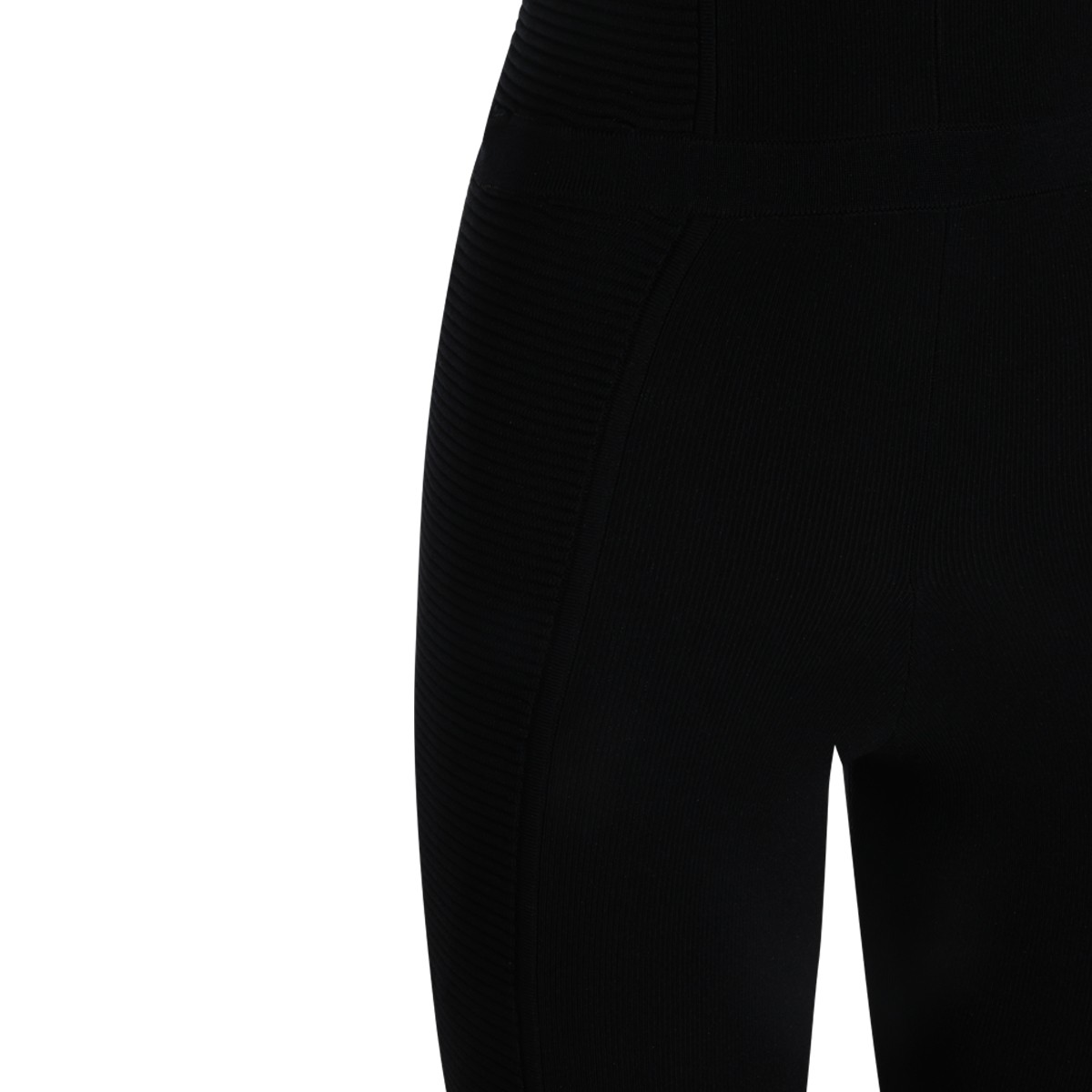 BLACK STRETCH JUMPSUIT