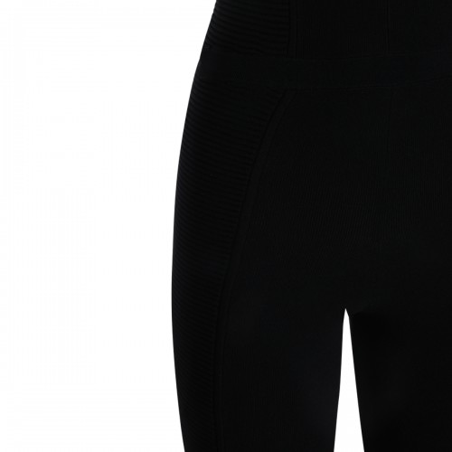 BLACK STRETCH JUMPSUIT