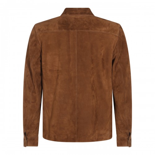 TOBACCO LEATHER JACKET 2