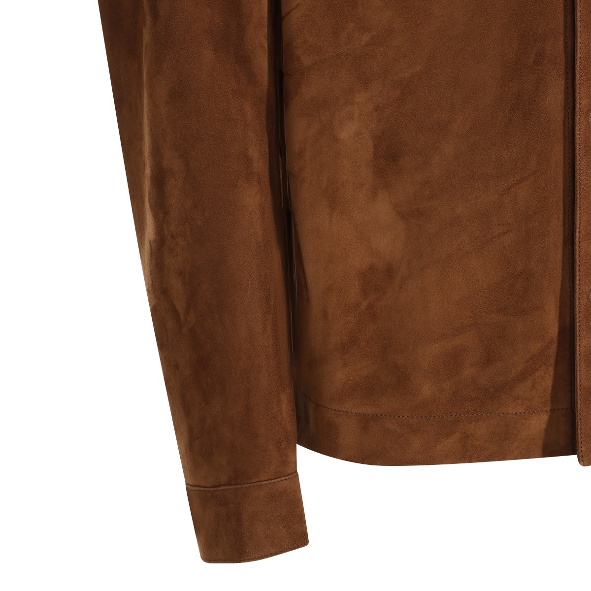 TOBACCO LEATHER JACKET