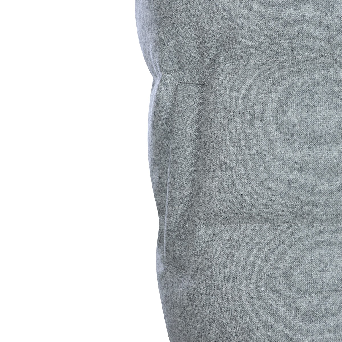 LIGHT GREY PUFFER VEST DOWN JACKET