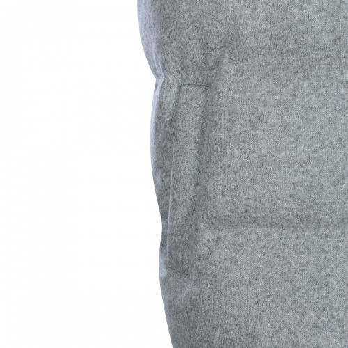 LIGHT GREY PUFFER VEST DOWN JACKET