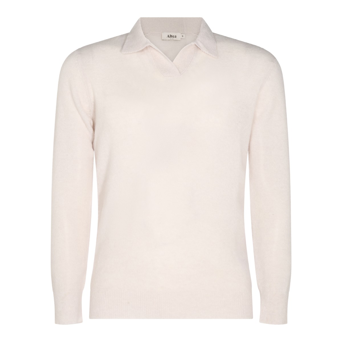 WHITE WOOL KNITWEAR