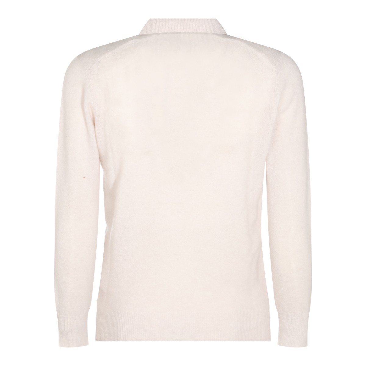 WHITE WOOL KNITWEAR