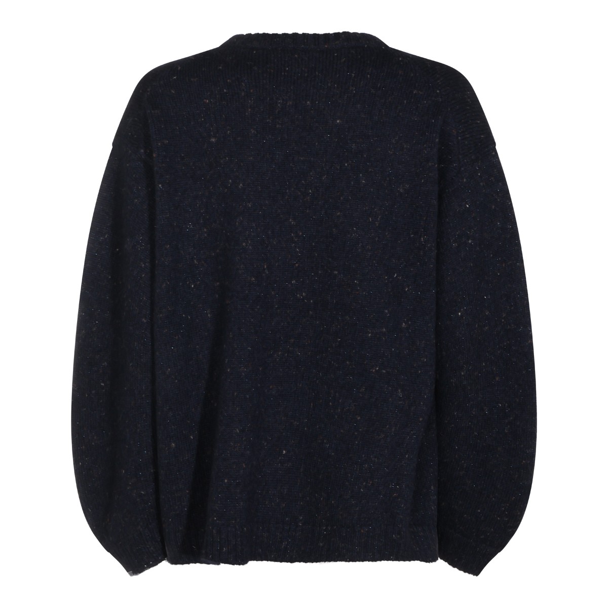 NIGHT BLUE WOOL BLEND SWEATER