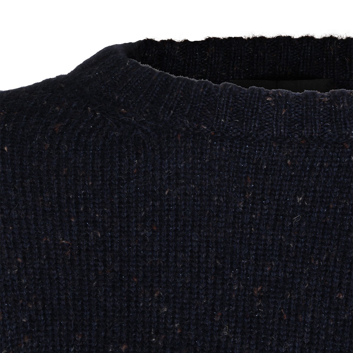 NIGHT BLUE WOOL BLEND SWEATER