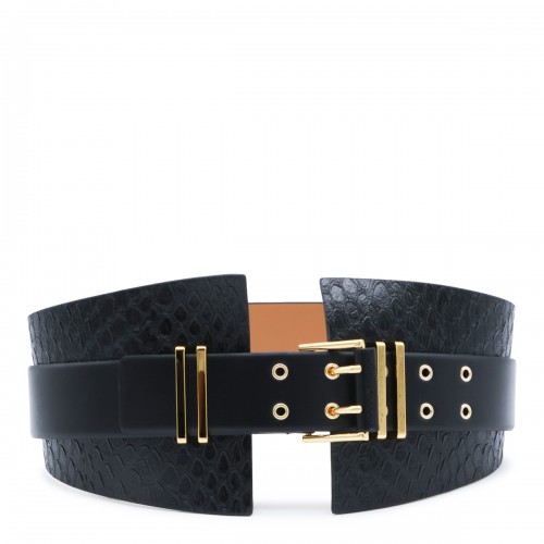 BLACK AND GOLD BELT