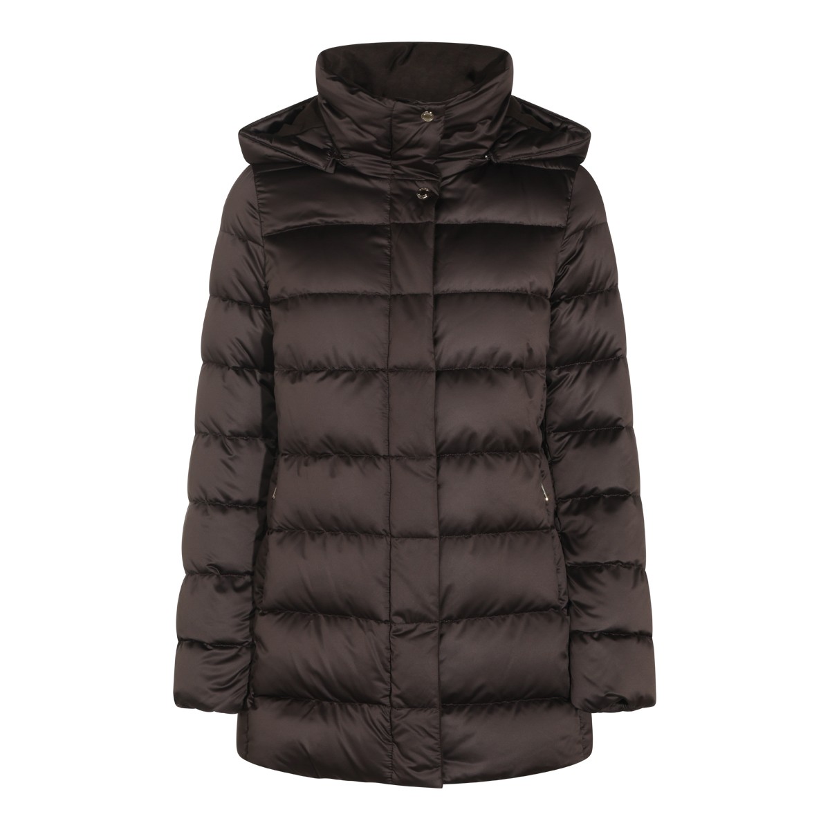 BROWN PUFFER DELIA DOWN JACKET