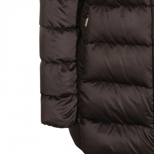 BROWN PUFFER DELIA DOWN JACKET