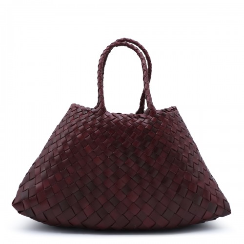 RED LEATHER SANTA CROCE...