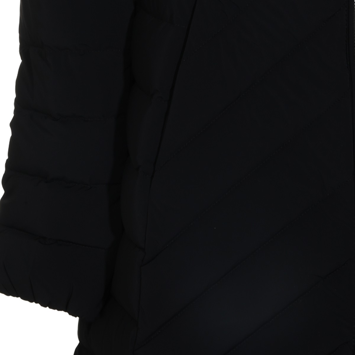 BLACK DOWN JACKET