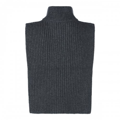 DARK GREY MELANGE WOOL... 2