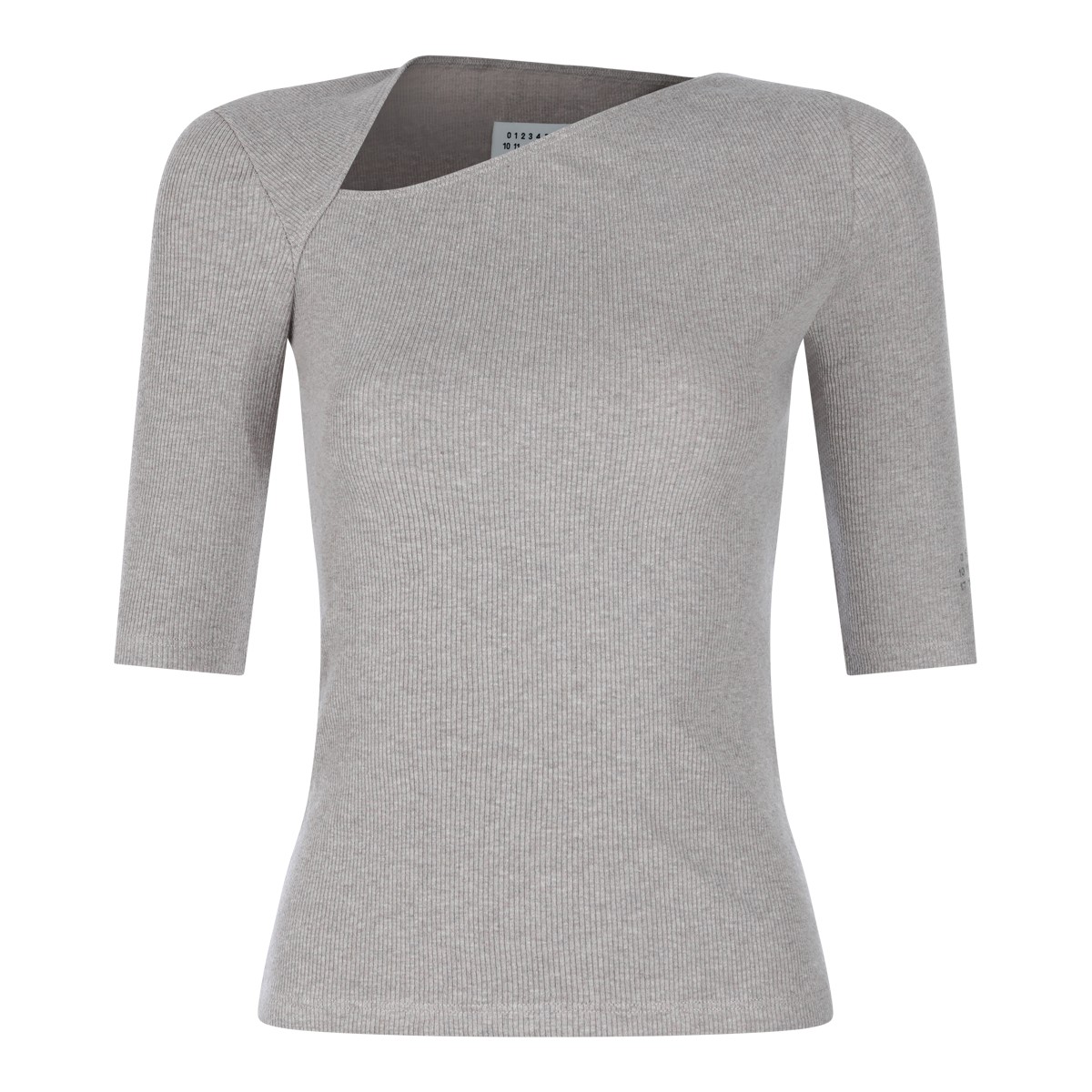 TAUPE COTTON AND VIRGIN WOOL BLEND...
