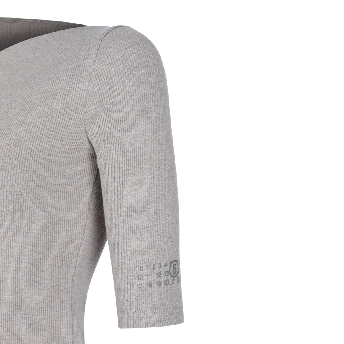 TAUPE COTTON AND VIRGIN WOOL BLEND...