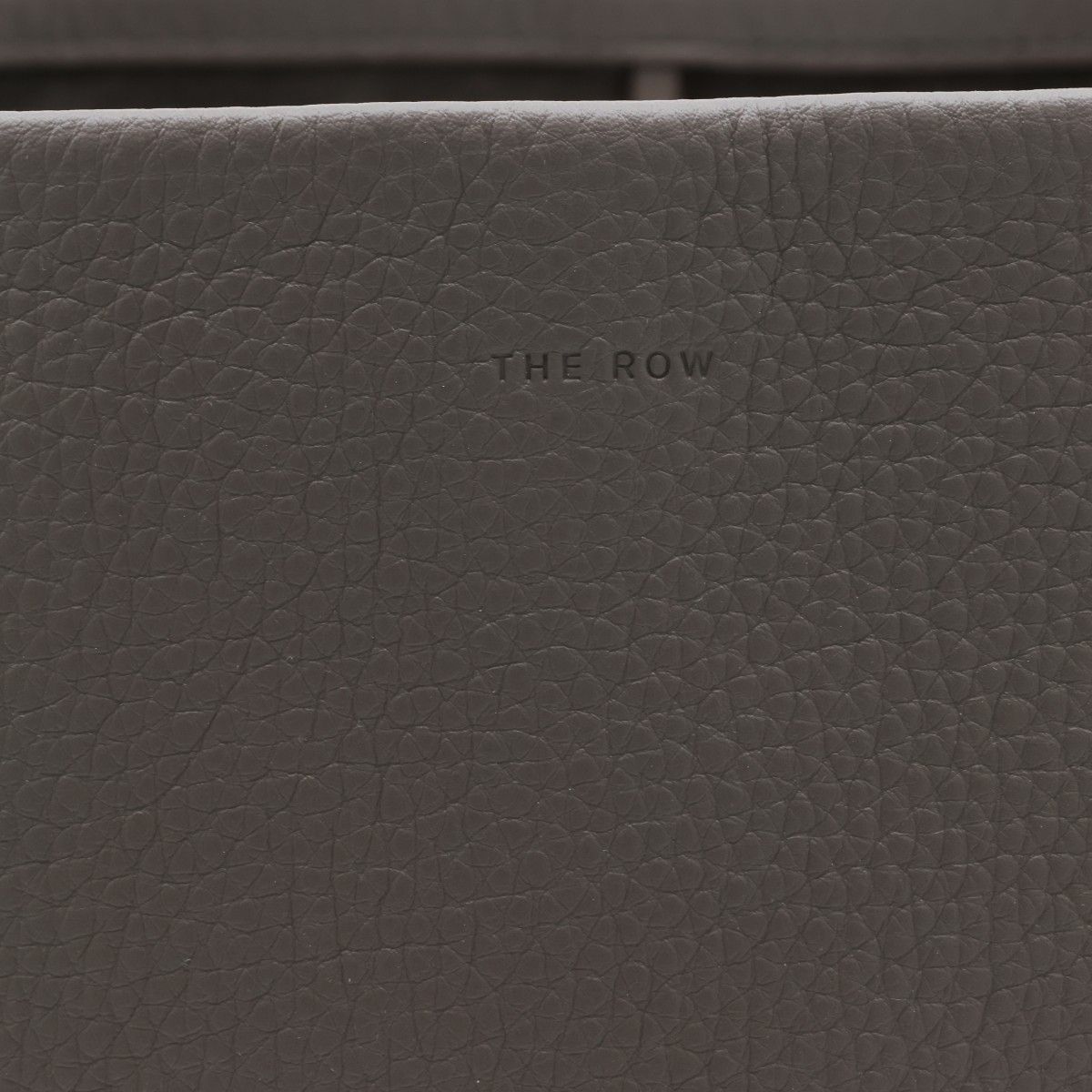 GREY LEATHER N/S PARK MEDIUM TOTE BAG