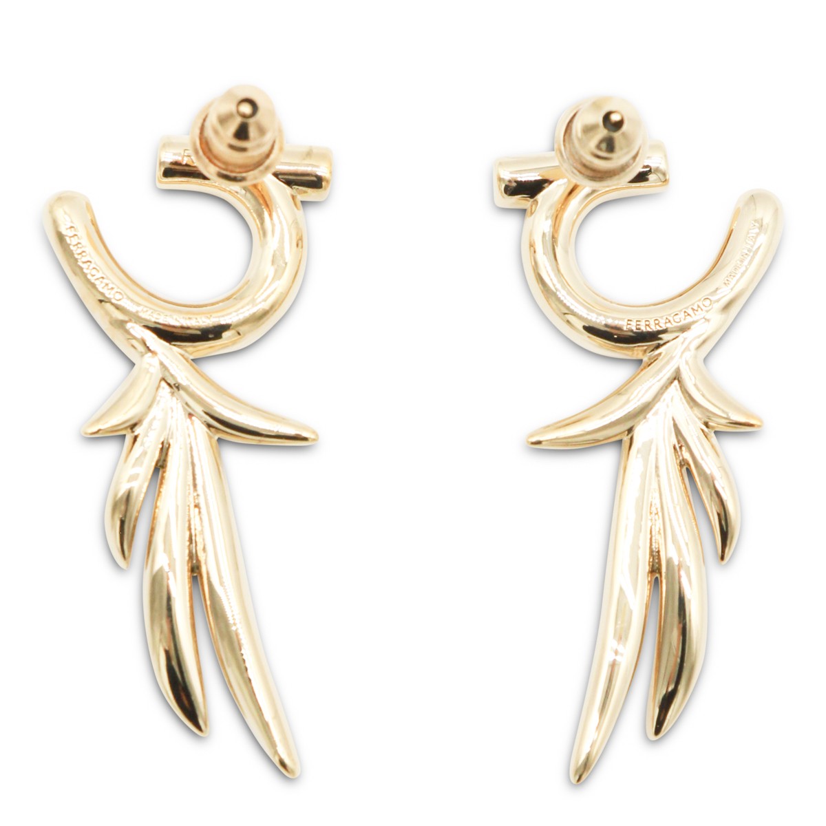 GOLD METAL EARRINGS