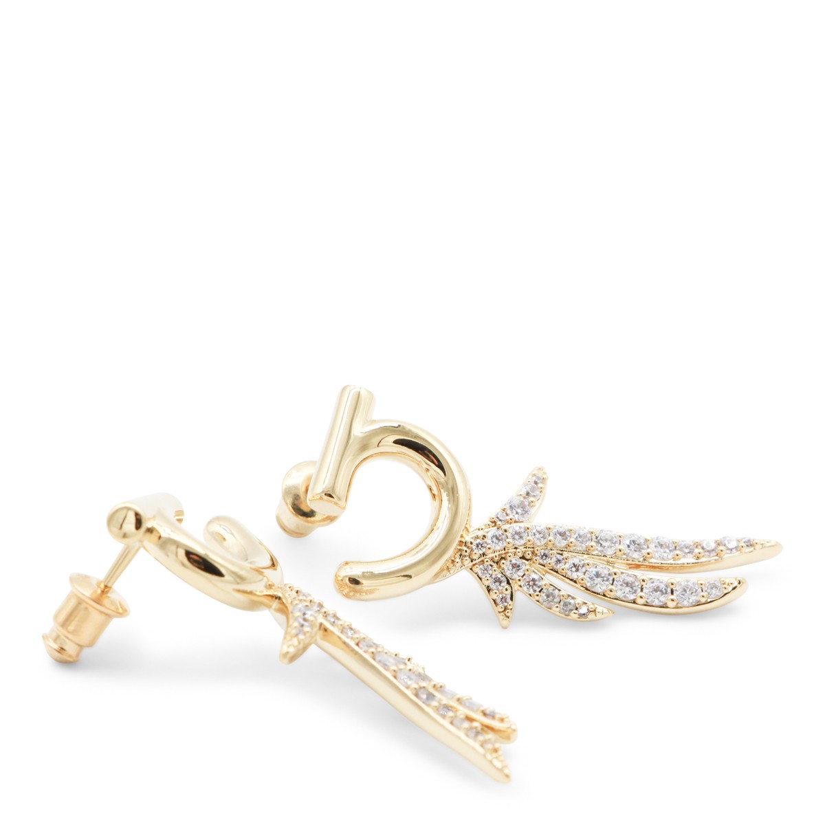 GOLD METAL EARRINGS