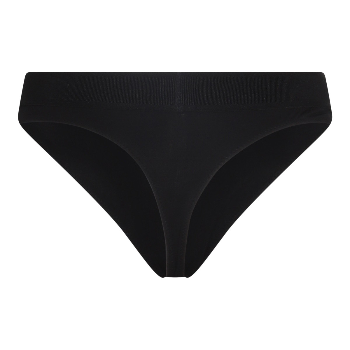 BLACK SLIP UNDERWEAR