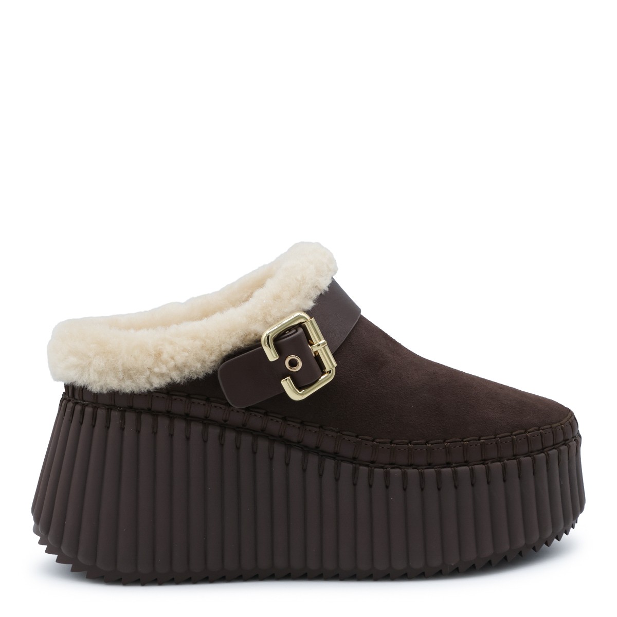 DARK BROWN LEATHER SNEAKERS