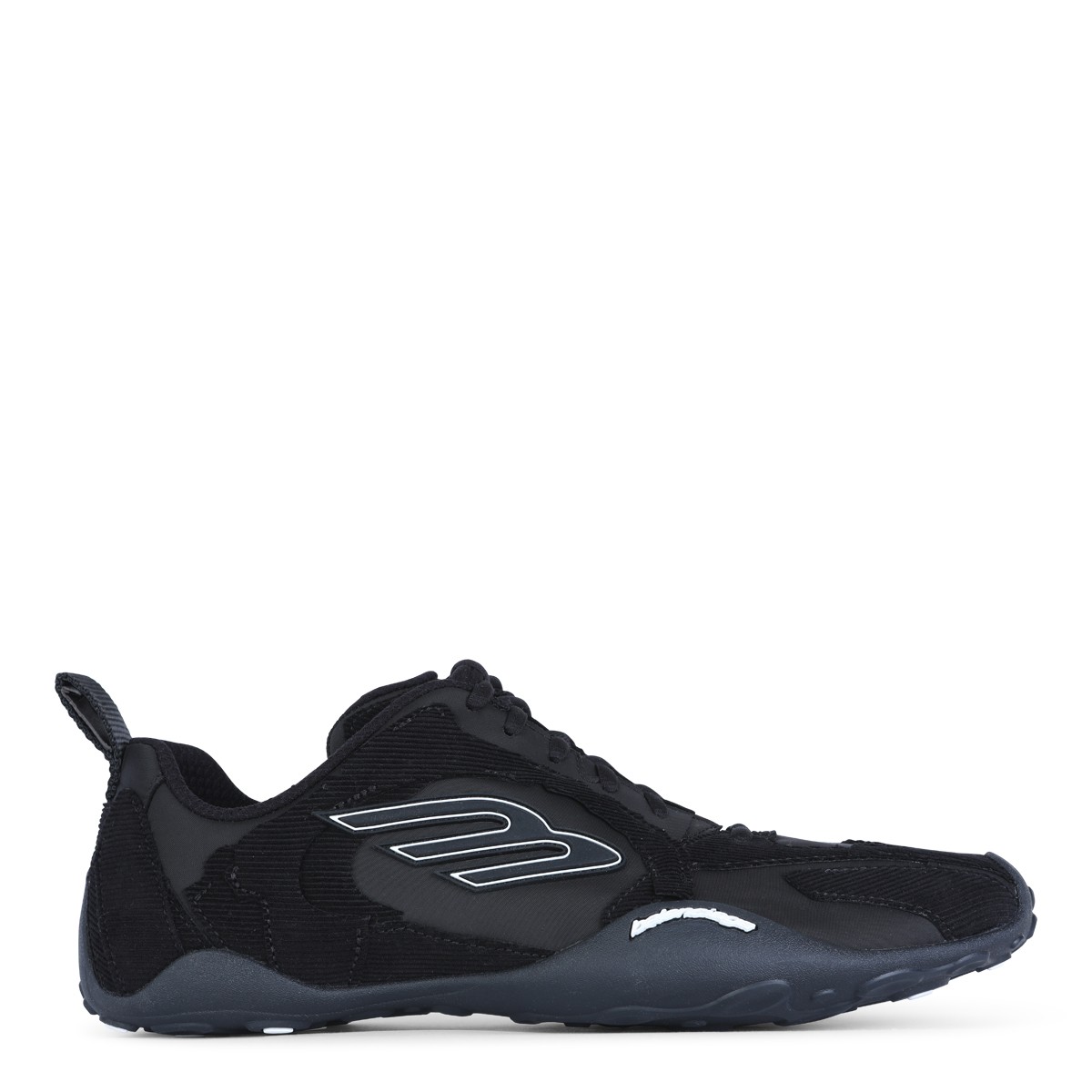 BLACK LEATHER MONDAY SNEAKERS