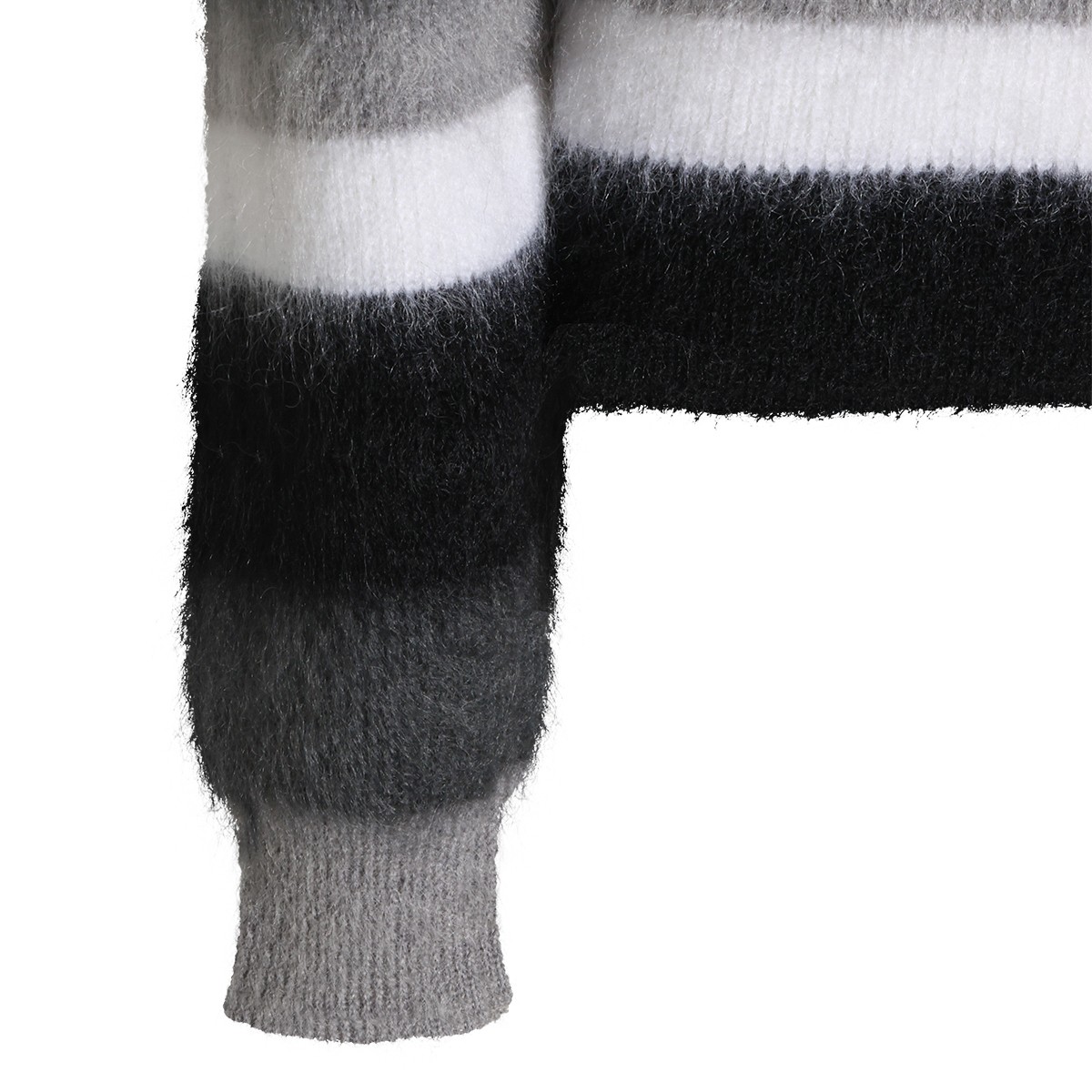 BLACK AND GREY KNITWEAR