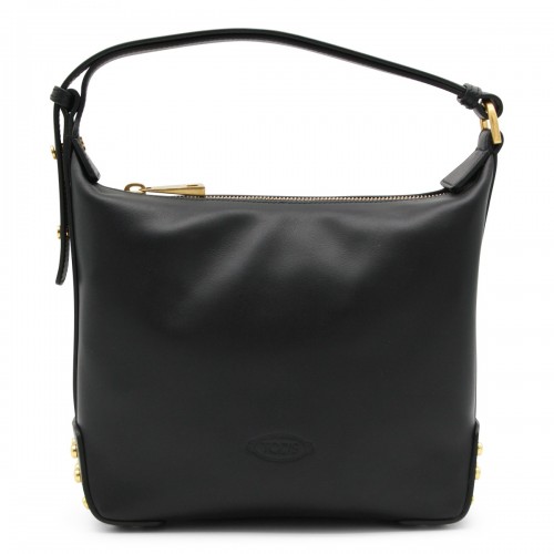 BLACK LEATHER METAL DOTS...