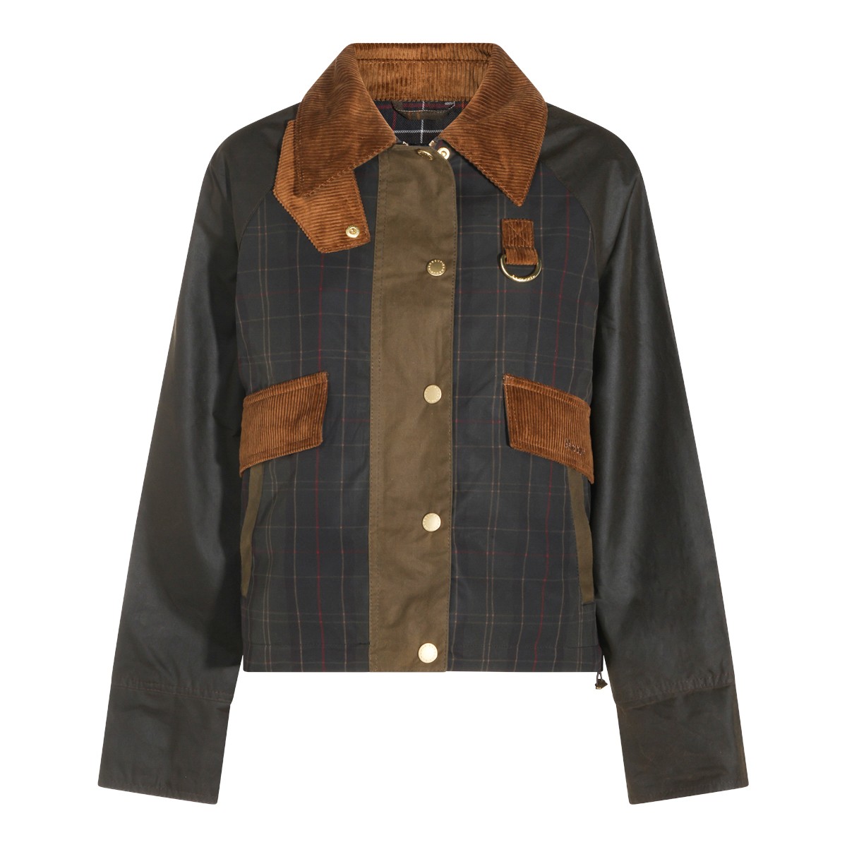 OLIVE COTTON IRENE CASUAL JACKET