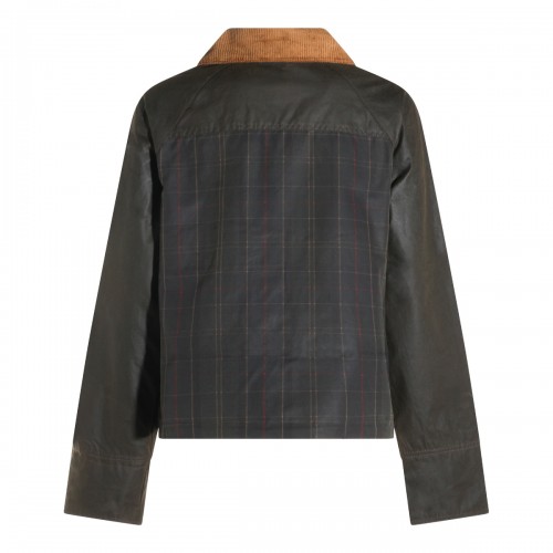 OLIVE COTTON IRENE CASUAL JACKET