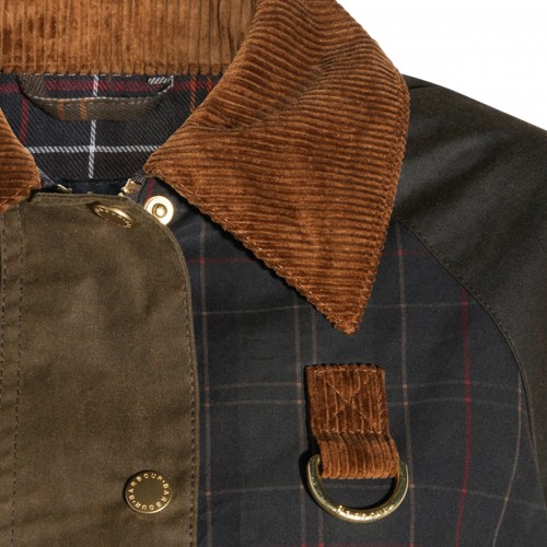 OLIVE COTTON IRENE CASUAL JACKET