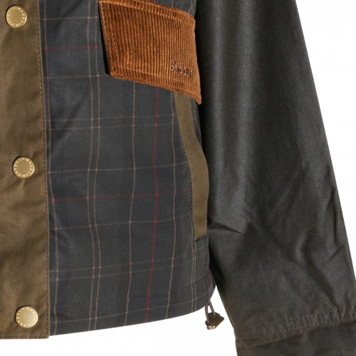 OLIVE COTTON IRENE CASUAL JACKET