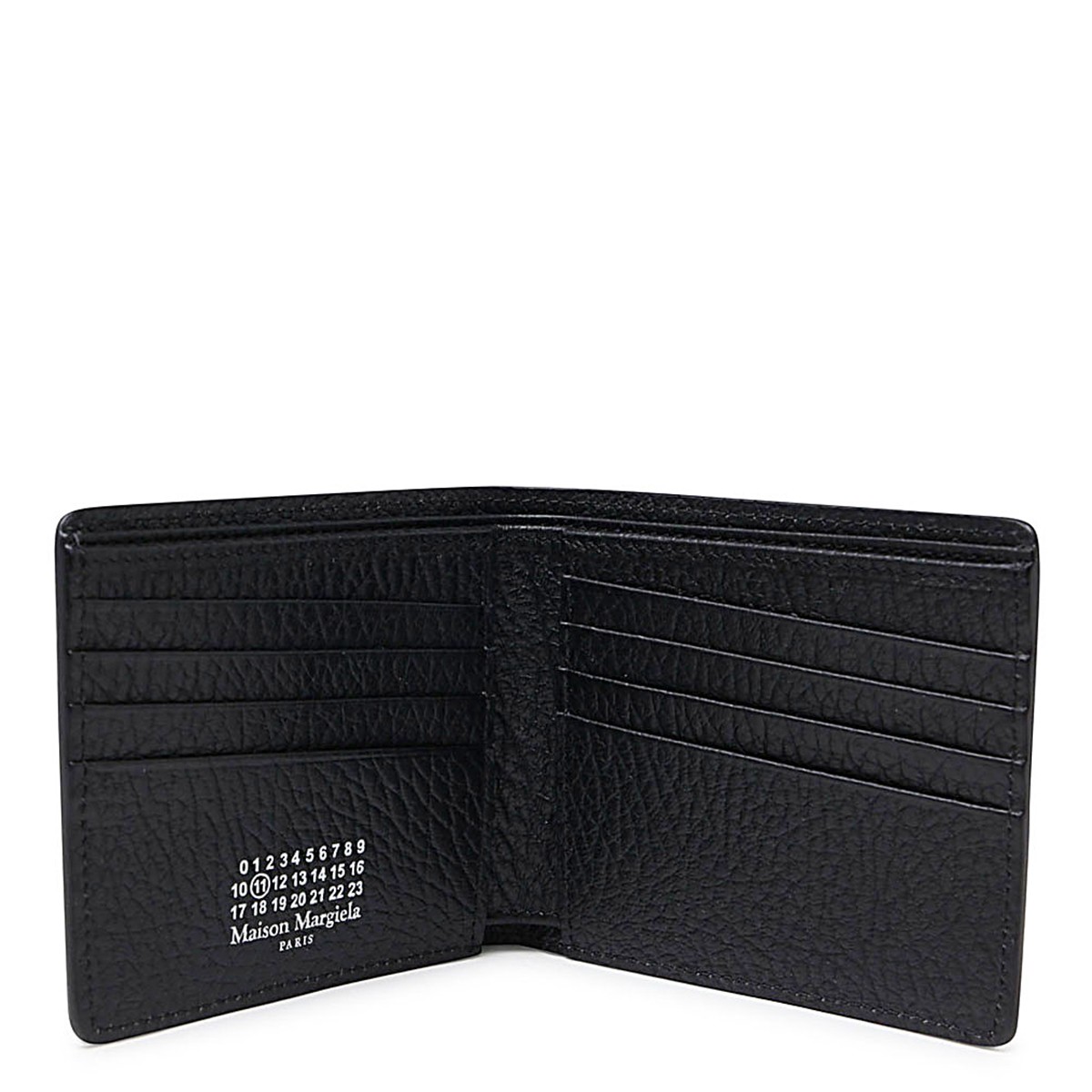 BLACK LEATHER WALLET