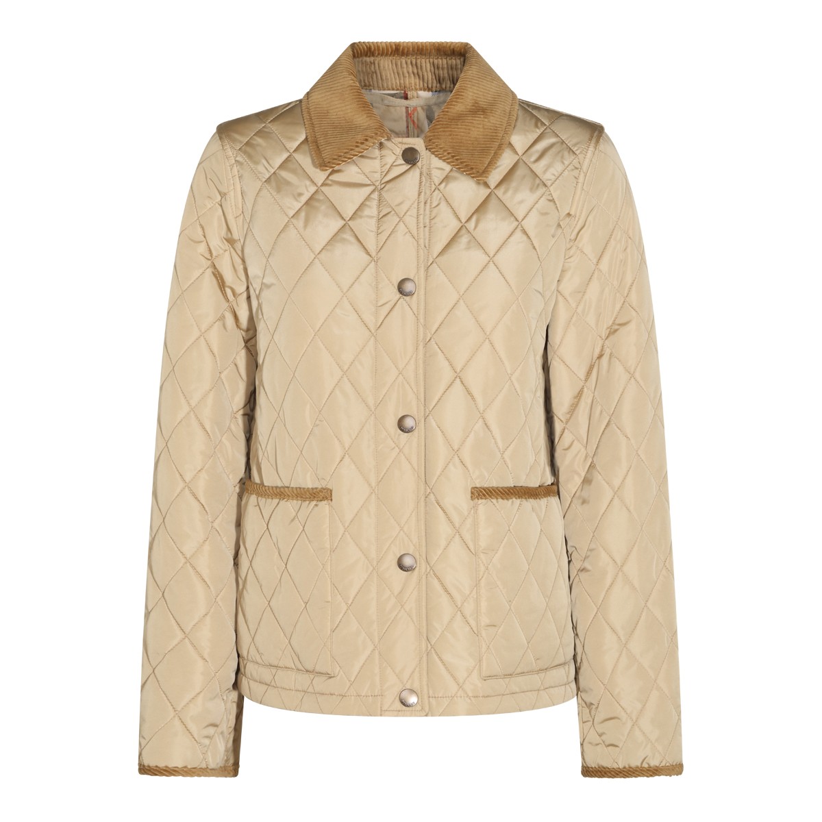BLACK SAND CHECK DORSET DOWN JACKET