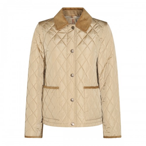 BLACK SAND CHECK DORSET DOWN JACKET