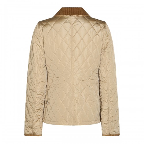 BLACK SAND CHECK DORSET DOWN JACKET
