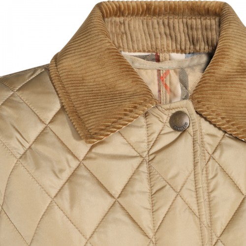 BLACK SAND CHECK DORSET DOWN JACKET