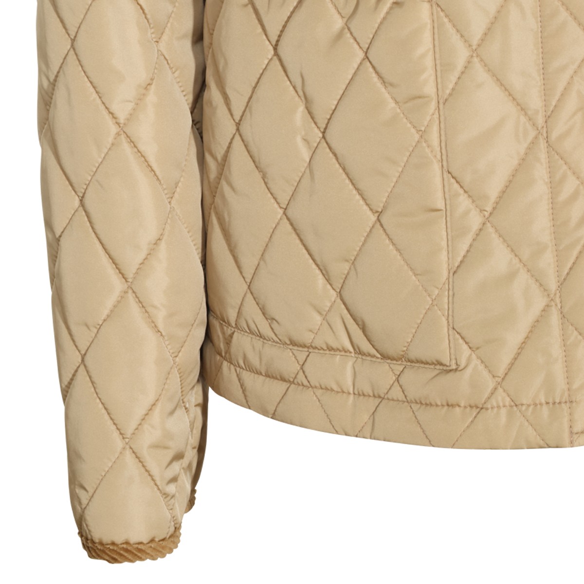 BLACK SAND CHECK DORSET DOWN JACKET