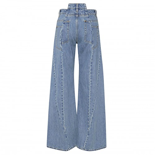 LIGHT BLUE DENIM JEANS 2