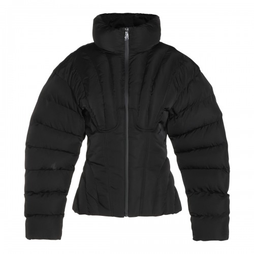 BLACK PUFFER DOWN JACKET