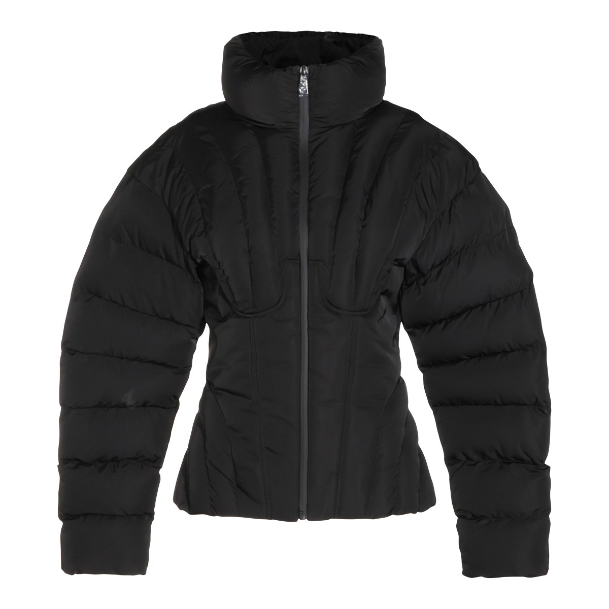 BLACK PUFFER DOWN JACKET