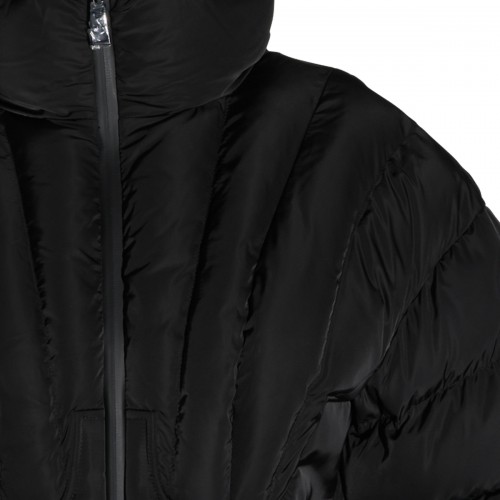 BLACK PUFFER DOWN JACKET