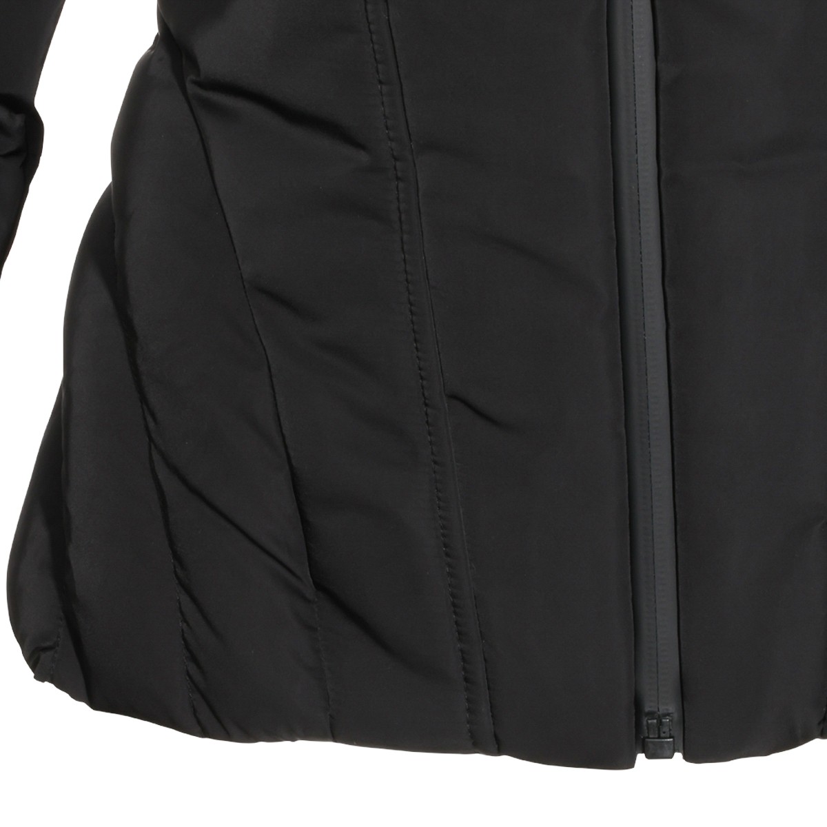 BLACK PUFFER DOWN JACKET