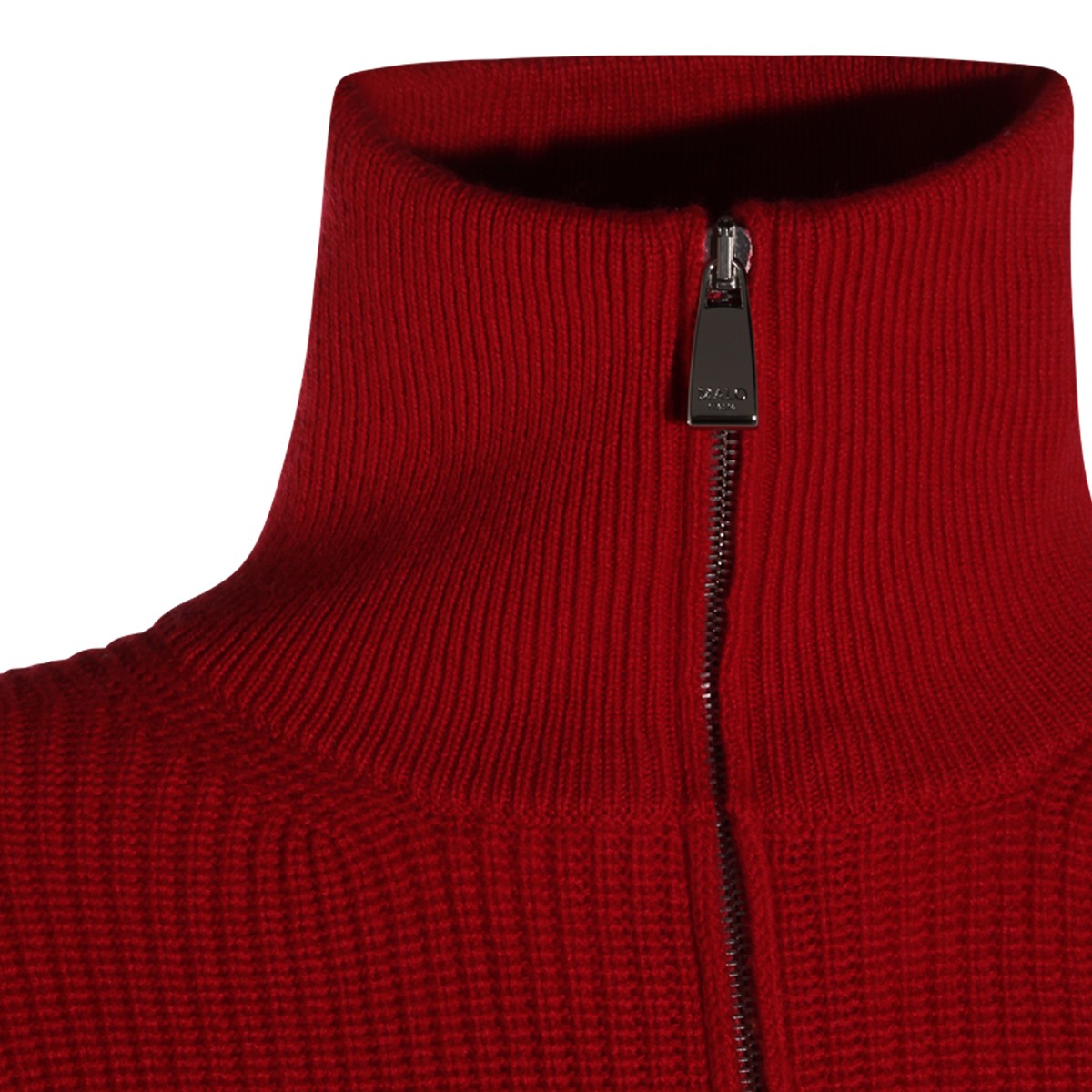 POWER RED CASHMERE POLO SHIRT