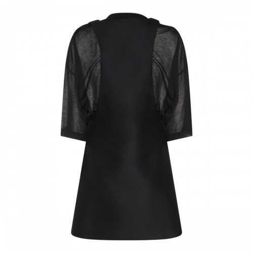 BLACK WOOL AND SILK BLEND... 2