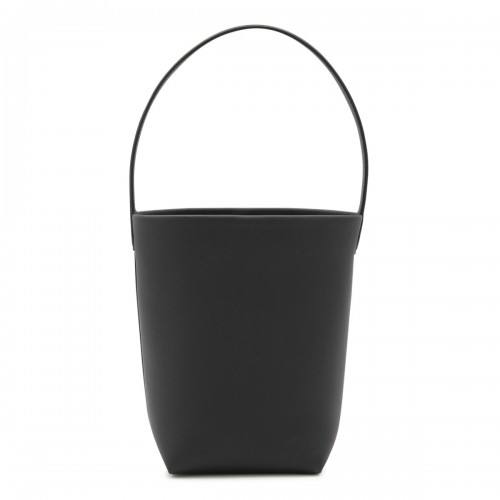 BLACK LEATHER SMALL N/S PARK TOTE