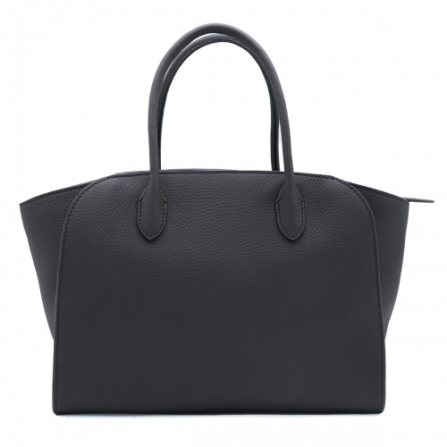 BLACK LEATHER MARLO 12 TOP...