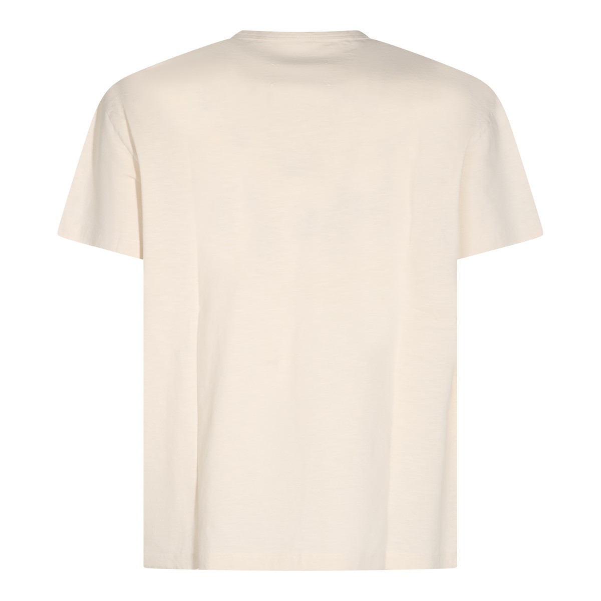 WHITE COTTON T-SHIRT