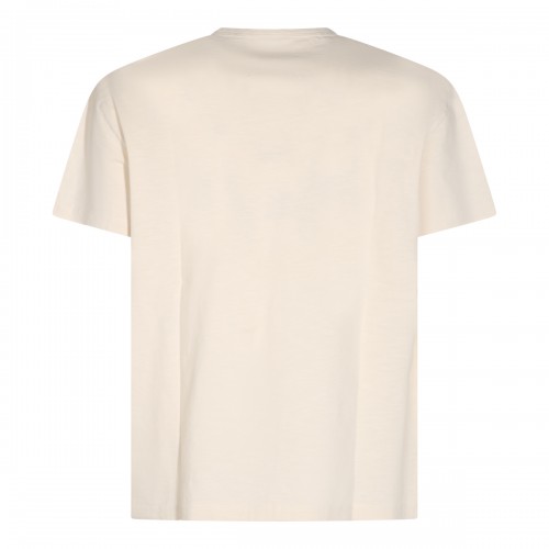 WHITE COTTON T-SHIRT