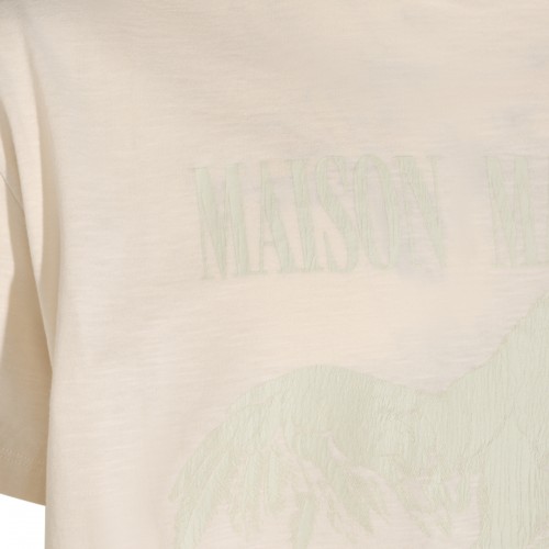WHITE COTTON T-SHIRT