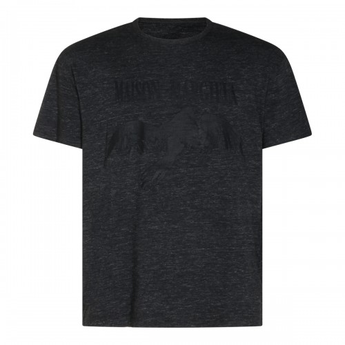 ANTHRACITE COTTON T-SHIRT